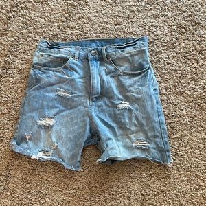 CSG frayed hem shorts. Size 30.